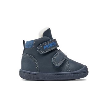 Cizme fete  304326882 - Piele naturala - Albastru