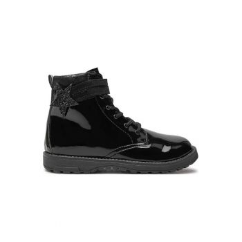 Cizme fete  304326929 - Piele naturala - Negru