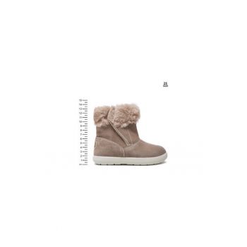 Cizme fete  304328152 - Piele naturala - 26 EU - Bej