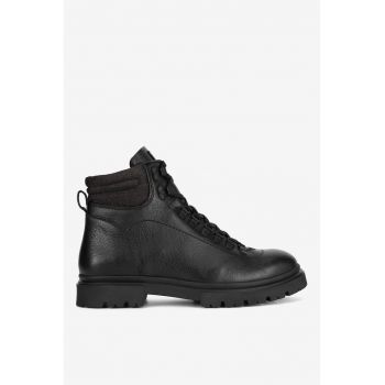 Ghete barbati  5905588981732 - Piele naturala - Negru