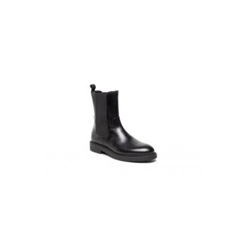 Ghete dama  209077902 - Piele naturala - 35 EU - Negru