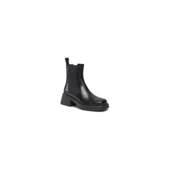 Ghete dama  302826155 - Piele naturala - 41 EU - Negru