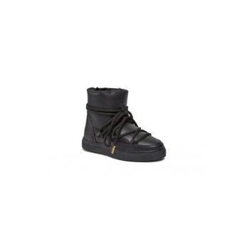Ghete dama  303114329 - Piele ecologica - Negru