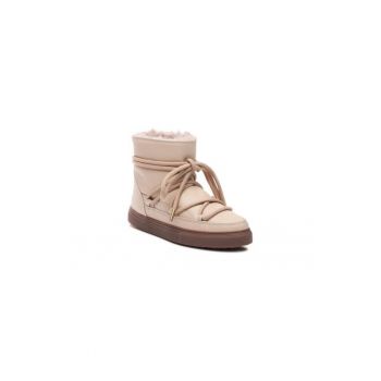 Ghete dama  303114435 - Piele ecologica - 38 EU - Bej