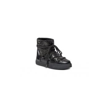 Ghete dama  303127633 - Piele ecologica - Negru