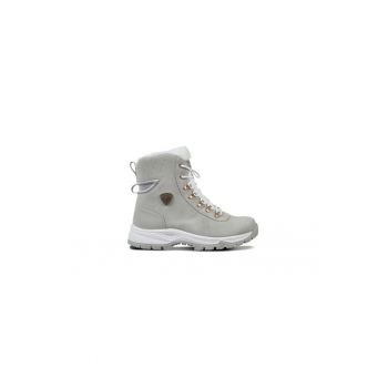 Ghete dama  304279096 - Piele naturala - 41 EU - Gri