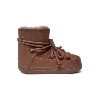 Ghete dama  304362521 - Piele naturala - 40 EU - Maro