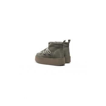 Ghete dama  304363320 - Piele naturala - Gri