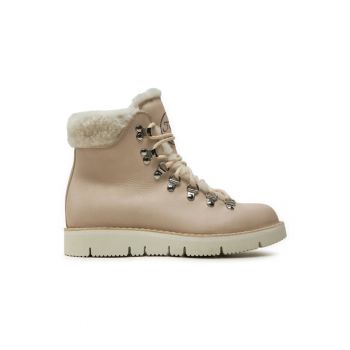 Ghete dama  304422546 - Piele naturala - 38 EU - Bej
