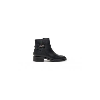 Ghete dama  304622472 - Piele naturala - Negru