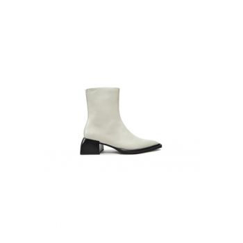Ghete dama  304624759 - Piele naturala - Bej