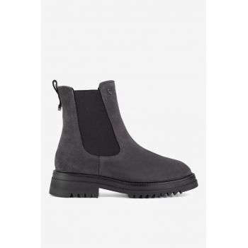 Ghete dama  5905588961192 - Piele intoarsa - Gri