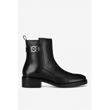 Ghete dama  5905588965930 - Piele naturala - Negru