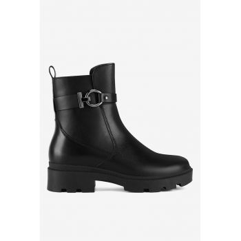 Ghete dama  5905588968191 - Piele naturala - Negru