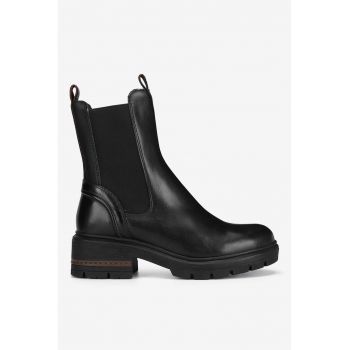Ghete dama  5905588975144 - Piele naturala - Negru