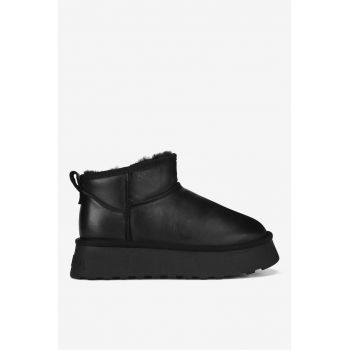 Ghete dama  5905588985143 - Piele naturala - Negru