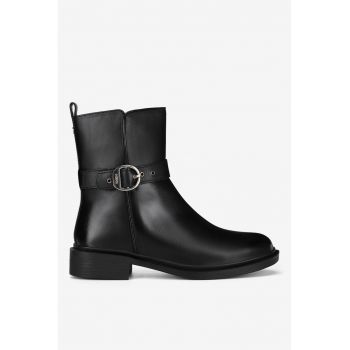 Ghete dama  5905588995296 - Piele naturala - Negru