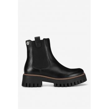 Ghete dama  5905588997917 - Piele naturala - Negru