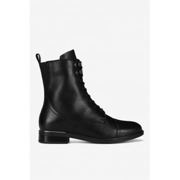 Ghete dama  5905588998907 - Piele naturala - Negru