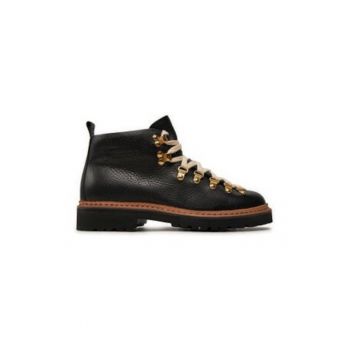 Ghete dama  Magnifico M120 - piele naturala - negru -