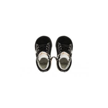 Ghete fete  304326783 - Piele naturala - 24 EU - Negru