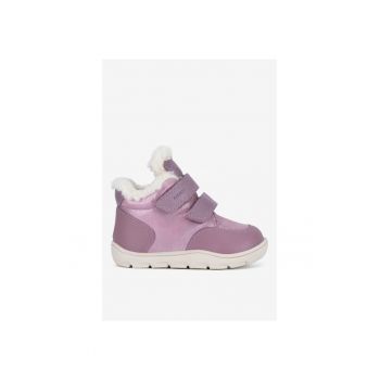 Ghete fete  Piele naturala - Culoare Roz