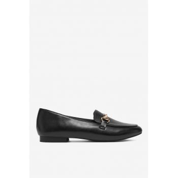 Mocasini  Sintetic - Negru -