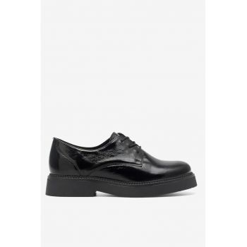 Pantofi dama  5905588702535 - Piele naturala - Negru