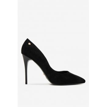 Pantofi  Textil - Negru