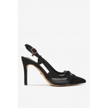Pantofi  Textil - Negru -