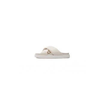 Papuci barbati  303971755 - Piele naturala - Bej