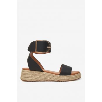 Sandale  Sintetic - Negru