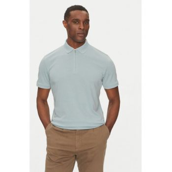 Tricou barbati -  304704529 - Poliester reciclat/Bumbac organic - Albastru