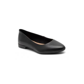 Balerini dama -  316305 - Piele naturala - Negru