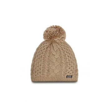 Caciula dama Eisbar Afra Pompon 75039 - gri - material sintetic