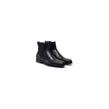 Cizme barbati  304525148 - Piele naturala - Negru