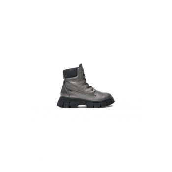Cizme dama  304326509 - Piele ecologica - 35 EU - Argintiu