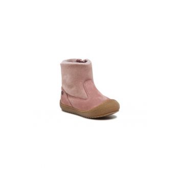 Cizme fete  301385998 - Piele naturala - Roz
