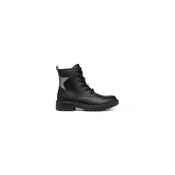 Cizme fete  303950934 - Piele ecologica - Negru