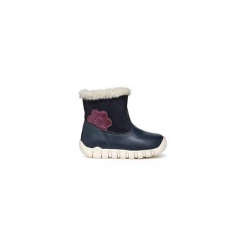 Cizme fete  304067532 - Piele ecologica - Albastru