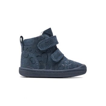 Cizme fete  304326868 - Piele naturala - Albastru