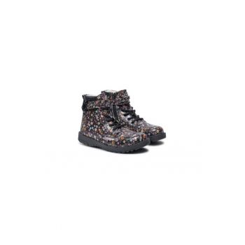 Cizme fete  304326950 - Piele ecologica - Negru