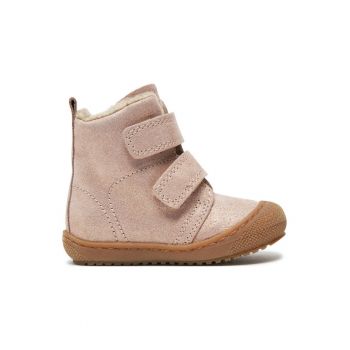 Cizme fete  304675638 - Piele naturala - Roz