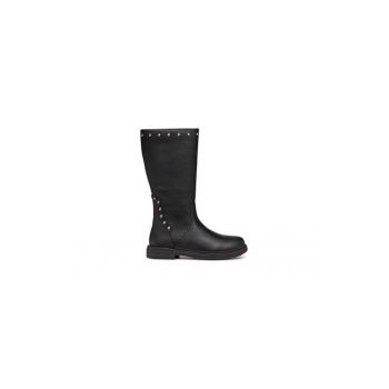 Cizme fete  305025784 - Piele ecologica - Negru