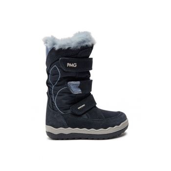 Ghete baieti  304701764 - Piele naturala - Albastru