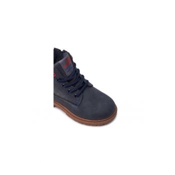 Ghete baieti 304748028 - Piele ecologica - 34 EU - Albastru Ghete baieti 304748028 - Piele ecologica - 34 EU - Albastru