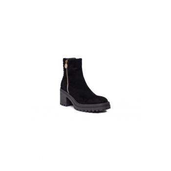 Ghete dama  303258511 - Piele naturala - 36 EU - Negru