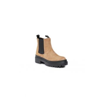 Ghete dama  303259600 - Piele naturala - Bej