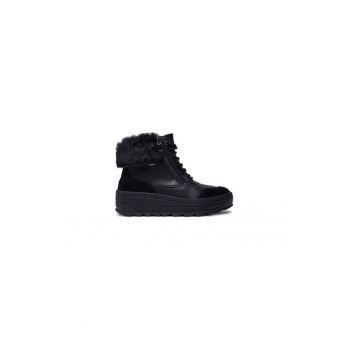 Ghete dama  304065279 - Piele naturala - Negru