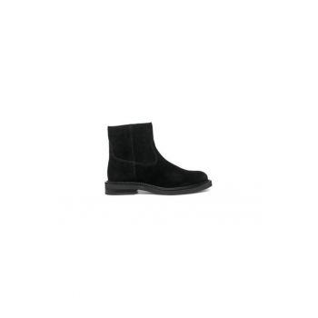 Ghete dama  304066351 - Piele naturala - Negru